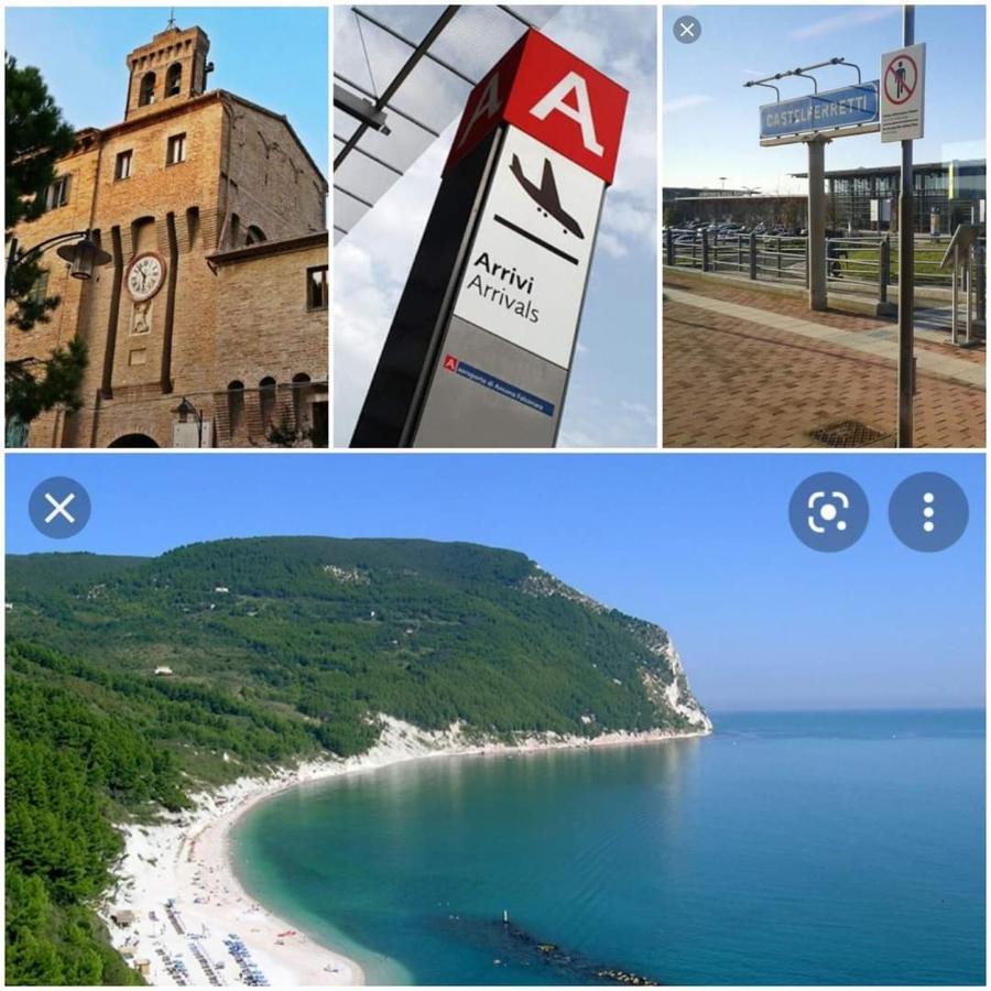Апартаменты Al Castello - Aeroporto Delle Marche - Ancona Фальконара-Мариттима Экстерьер фото