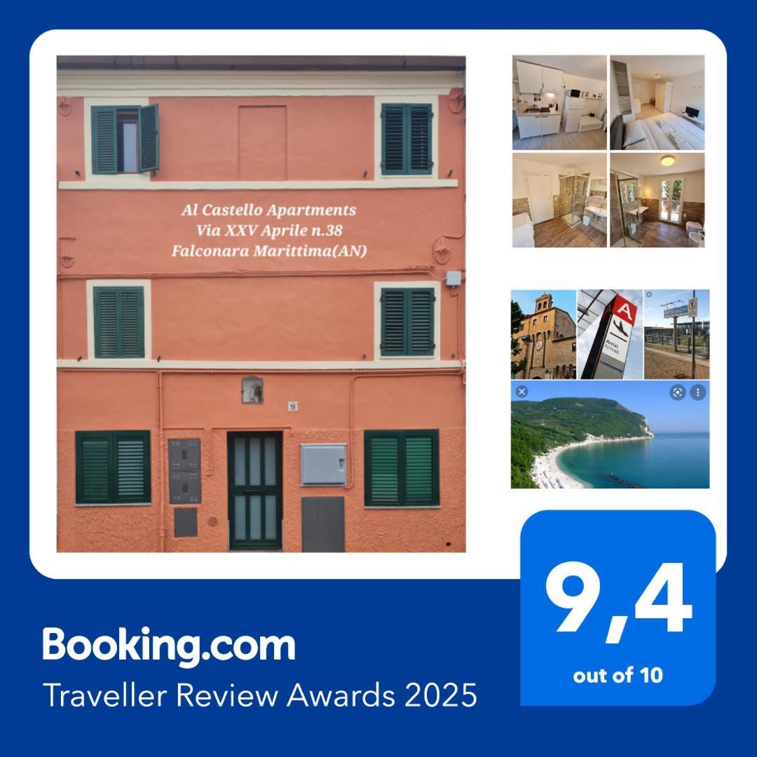 Апартаменты Al Castello - Aeroporto Delle Marche - Ancona Фальконара-Мариттима Экстерьер фото